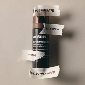 ENHANSE Super Moisture spray-mist for refreshing hydration anytime.