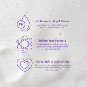 Enjoy Clarifying Shampoo color-safe formula preserves vibrancy during cleansing.