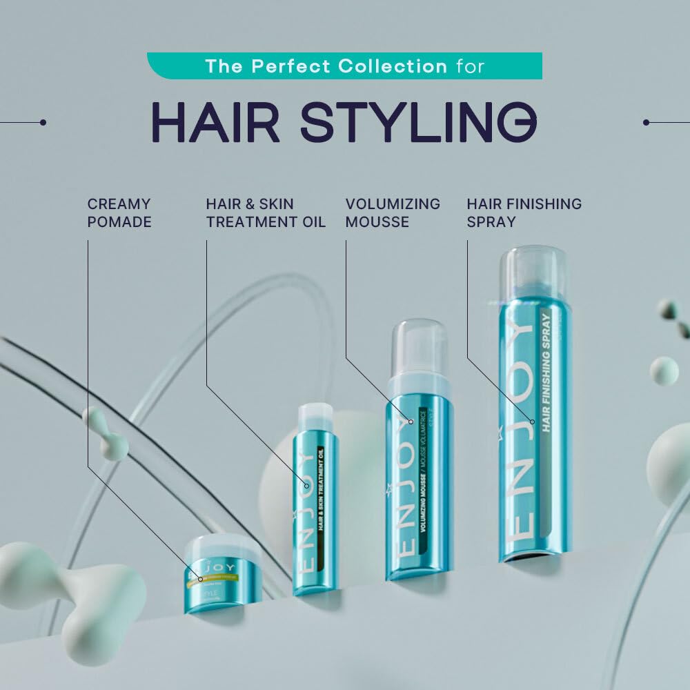 Enjoy Molding Clay applied on damp hair for best hold.