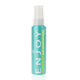 Enjoy Curl Enhancing Spray bottle top view for lasting lift and natural definition.