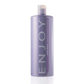 Enjoy Hair Mask bottle pour highlights hydration for frizz control
