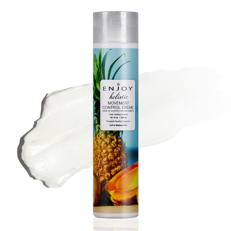 Enjoy Holistic Hair Styling Cream packaging with clean design for easy daily styling.