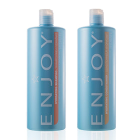 Enjoy Hydrating Shampoo bottle front showing a lightweight daily cleanse for refreshed hair