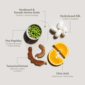 Close-up of creamy lather from Enjoy Shampoo, gentle cleansing.