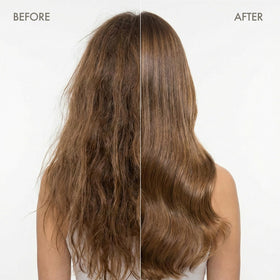 Hair strands after washing with Enjoy Super Hydrate show defined curls.
