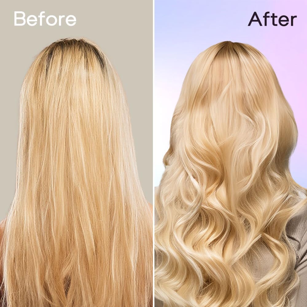 Enjoy Texture and Volume Spray helps manage frizz while adding shine.
