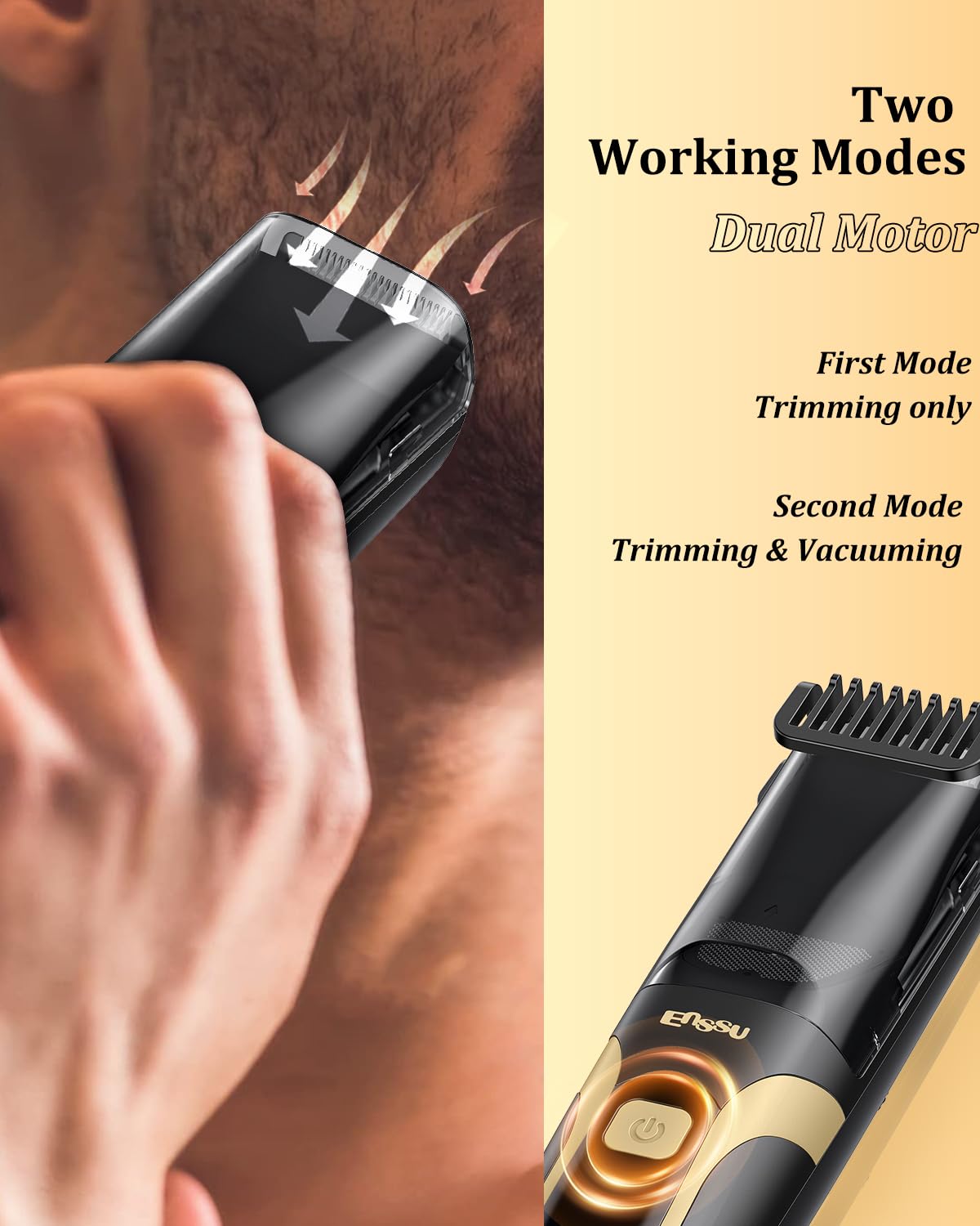 ENSSU beard trimmer length dial 1-20mm for versatile styling