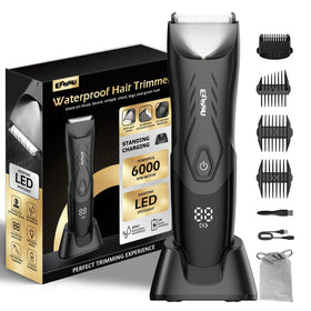 ENSSU Manscape Trimmer with Safe Blade for smooth, irritation-free trimming.
