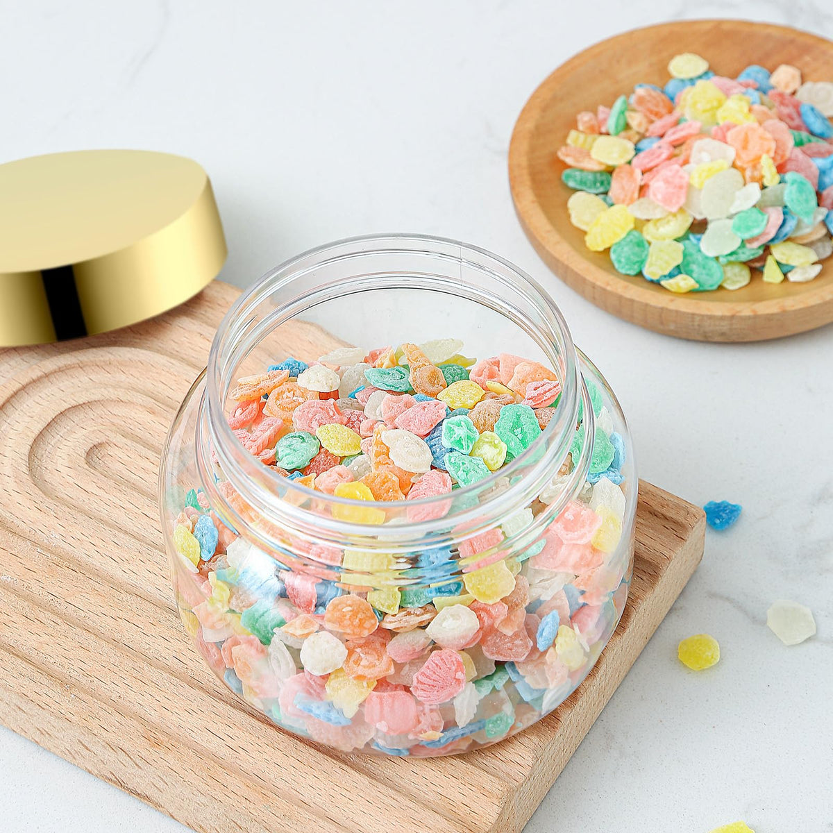 Entjor compact jars travel-friendly for cosmetics and samples