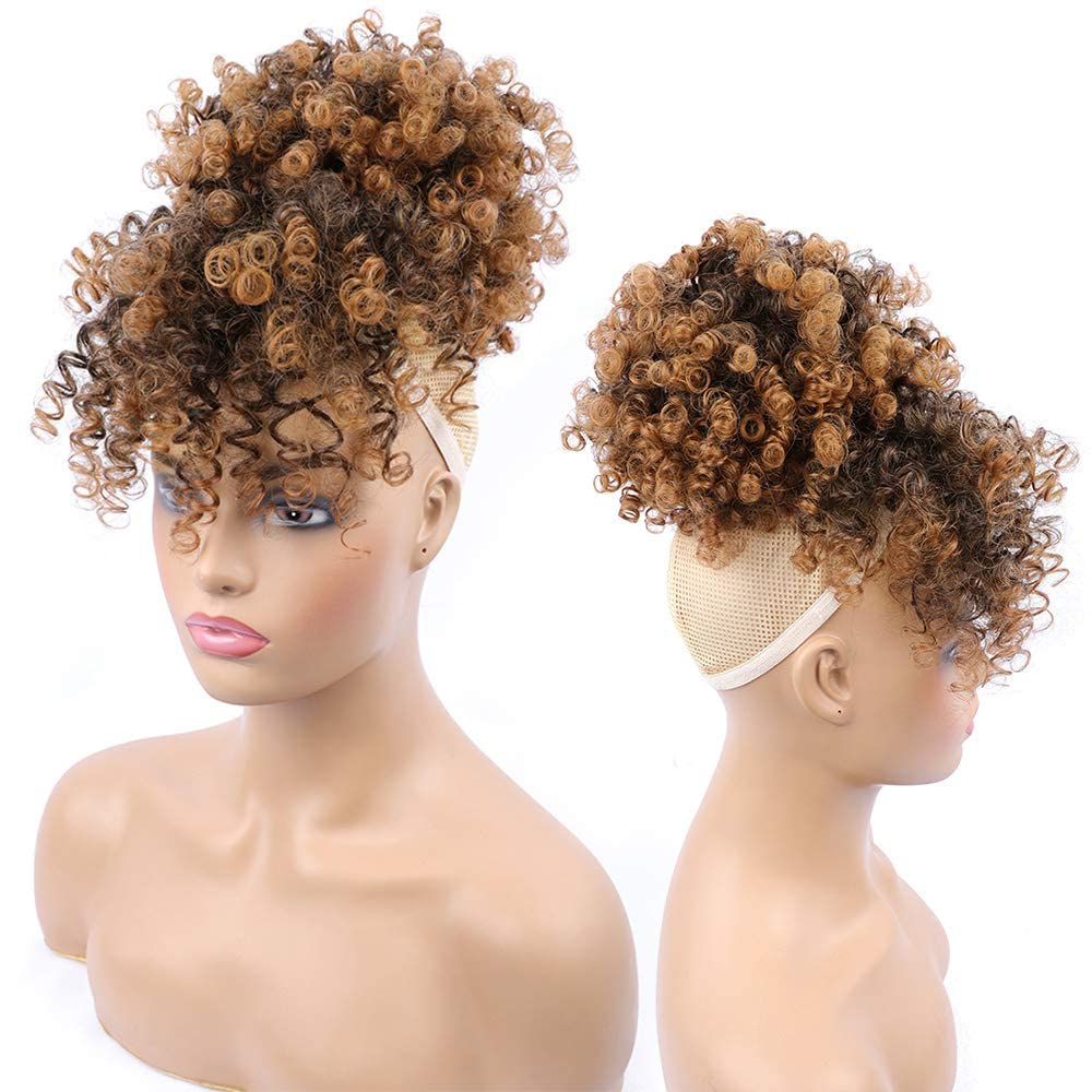 ENTRANCED STYLES clip-in wrap design blends naturally with hair and bangs
