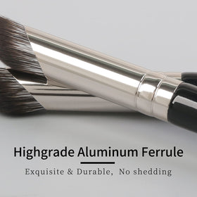 ENZO KEN birch handle brush offers comfortable grip and steady application.