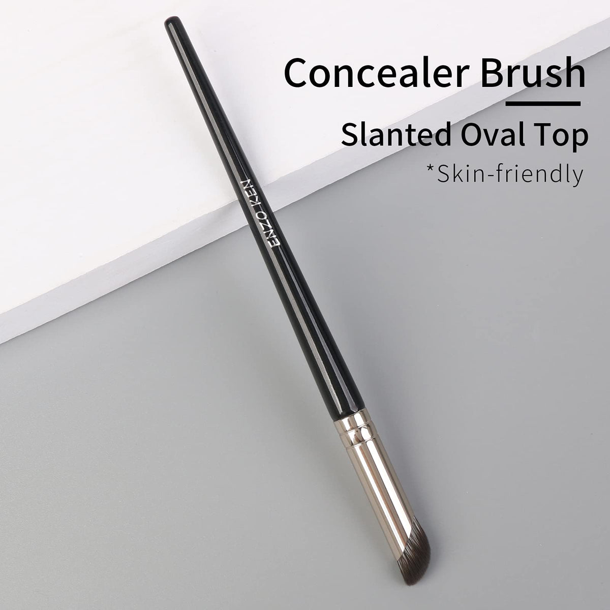 ENZO KEN tool for blemishes and liquid foundation blending.