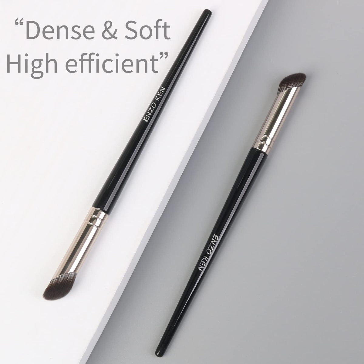 ENZO KEN precision brush for color correction and concealing around eyes.