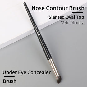 ENZO KEN small nose contour brush for delicate precision on the nose contour.