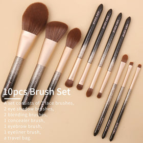 ENZO KEN travel case keeps brushes organized on the go
