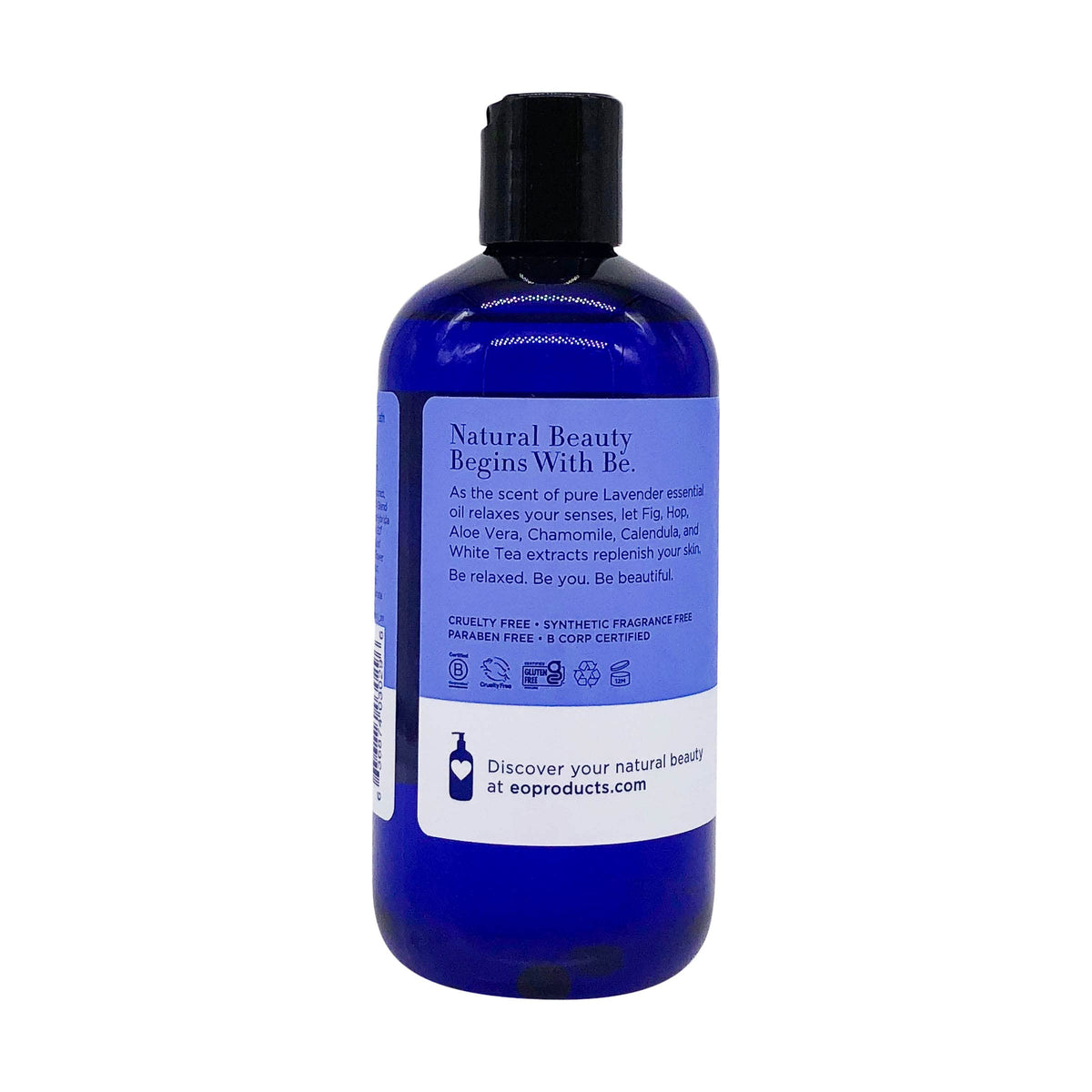 Bubbles and lavender aroma from EO Serenity Bubble Bath for a spa-like soak