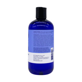 Creamy lather from EO French Lavender Bubble Bath in a bath