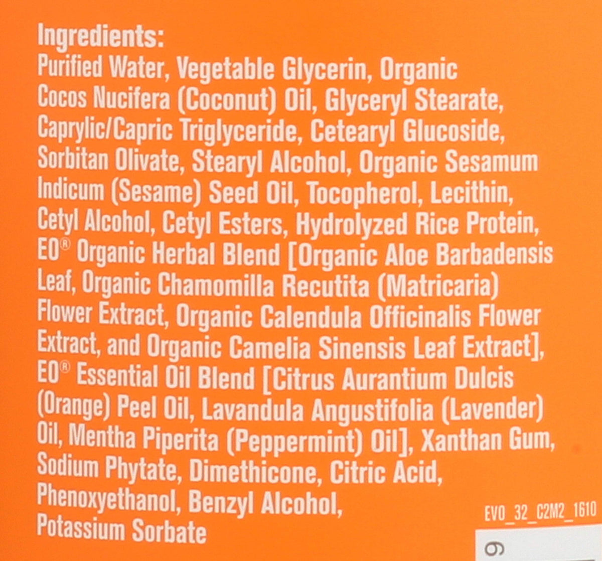 Pouring EO Citrus Mint Lotion shows easy dispense.