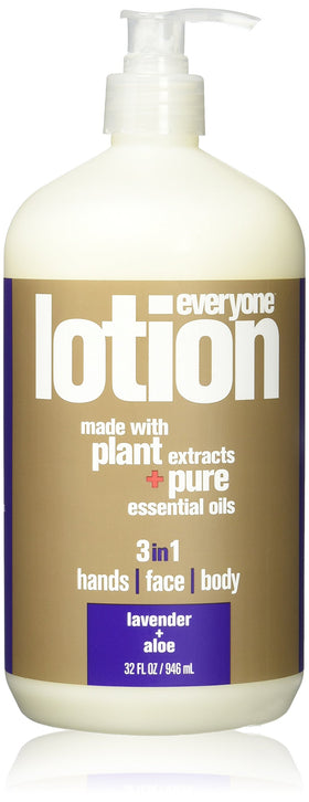 EO EveryOne Lotion Lavender and Aloe bottle for daily body hydration