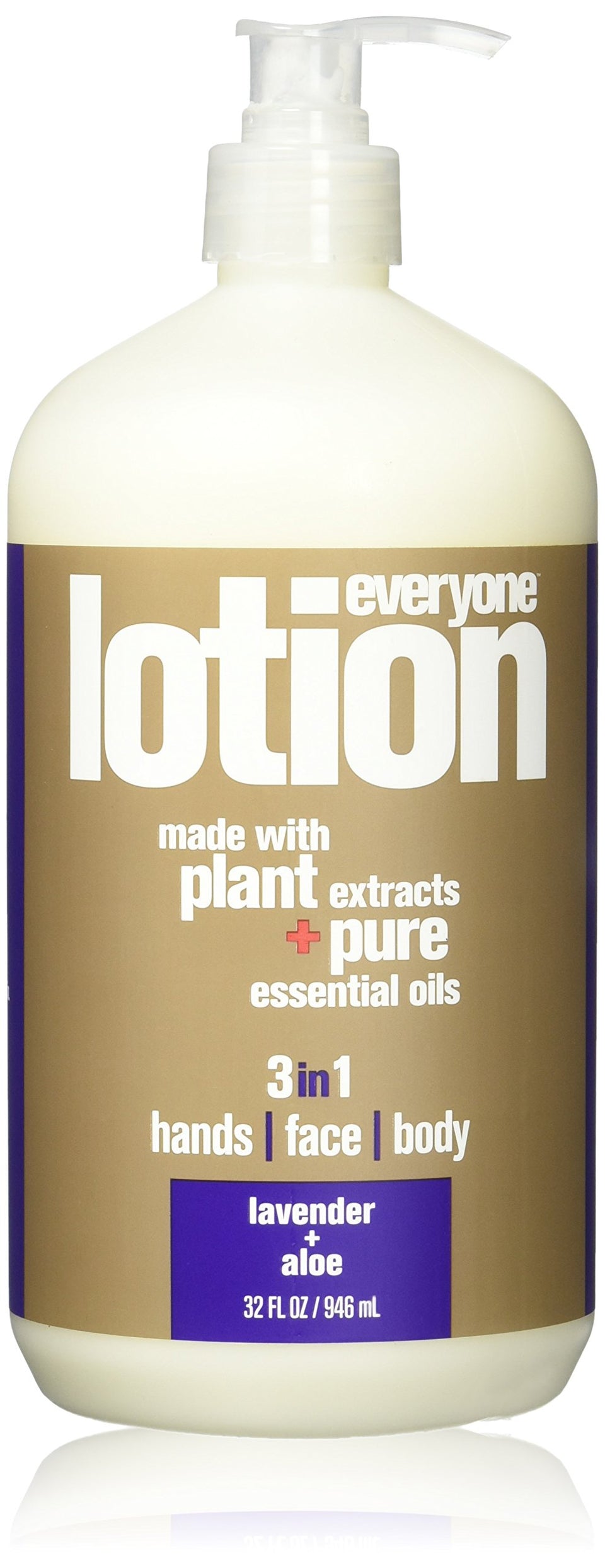 EO EveryOne Lotion Lavender and Aloe bottle for daily body hydration