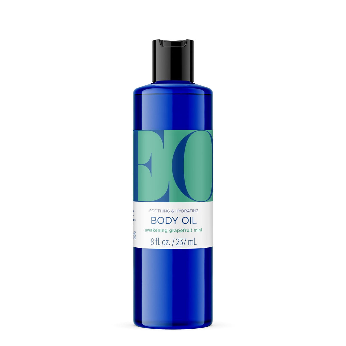 EO Grapefruit Mint Body Oil bottle, refreshing aroma for daily skin care.