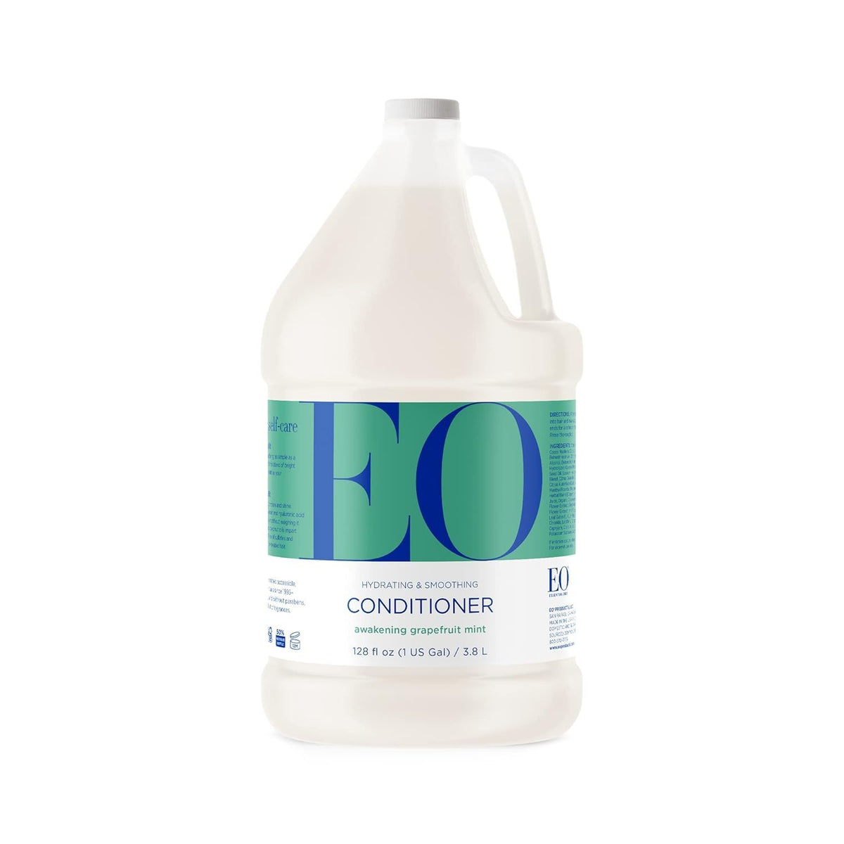 EO Grapefruit Mint Conditioner bottle showcases eco-friendly packaging and brand quality.