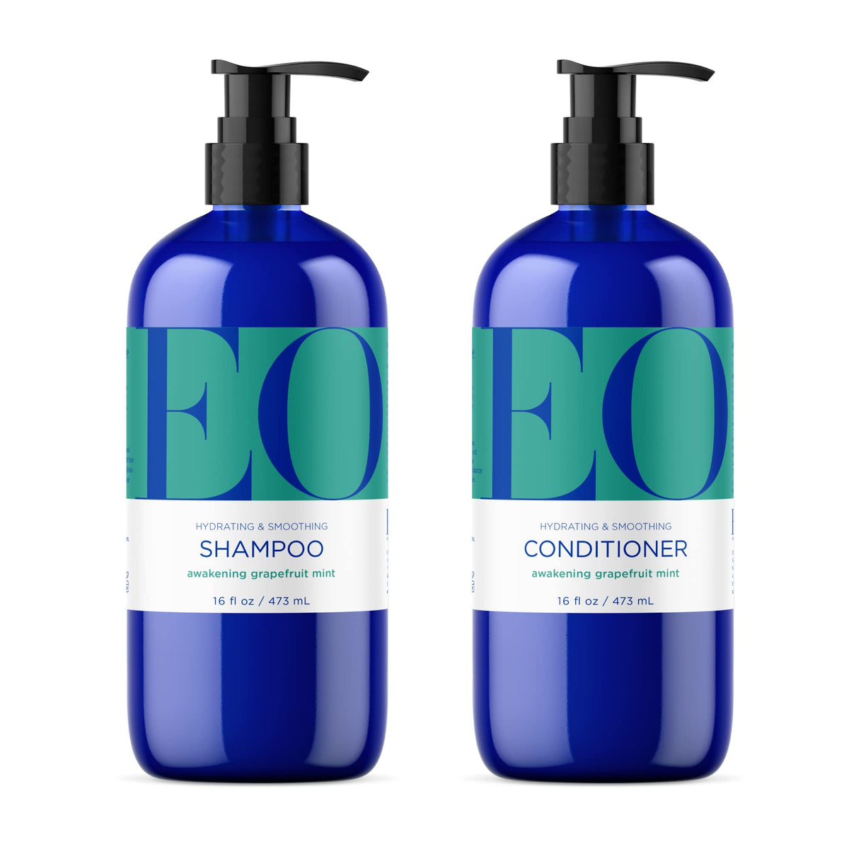 EO Grapefruit Mint Shampoo bottle with bright label for a refreshing cleanse