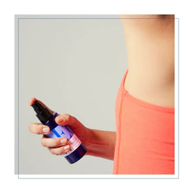 Shower gel bottle with pump arranged for spa-like routine