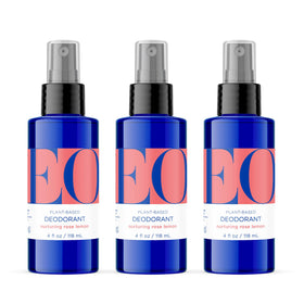 EO Rose Lemon Deodorant Spray pack of 3 bottles for daily freshness