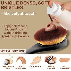 EOICCEOH back-tanning application brush for even self-tanner