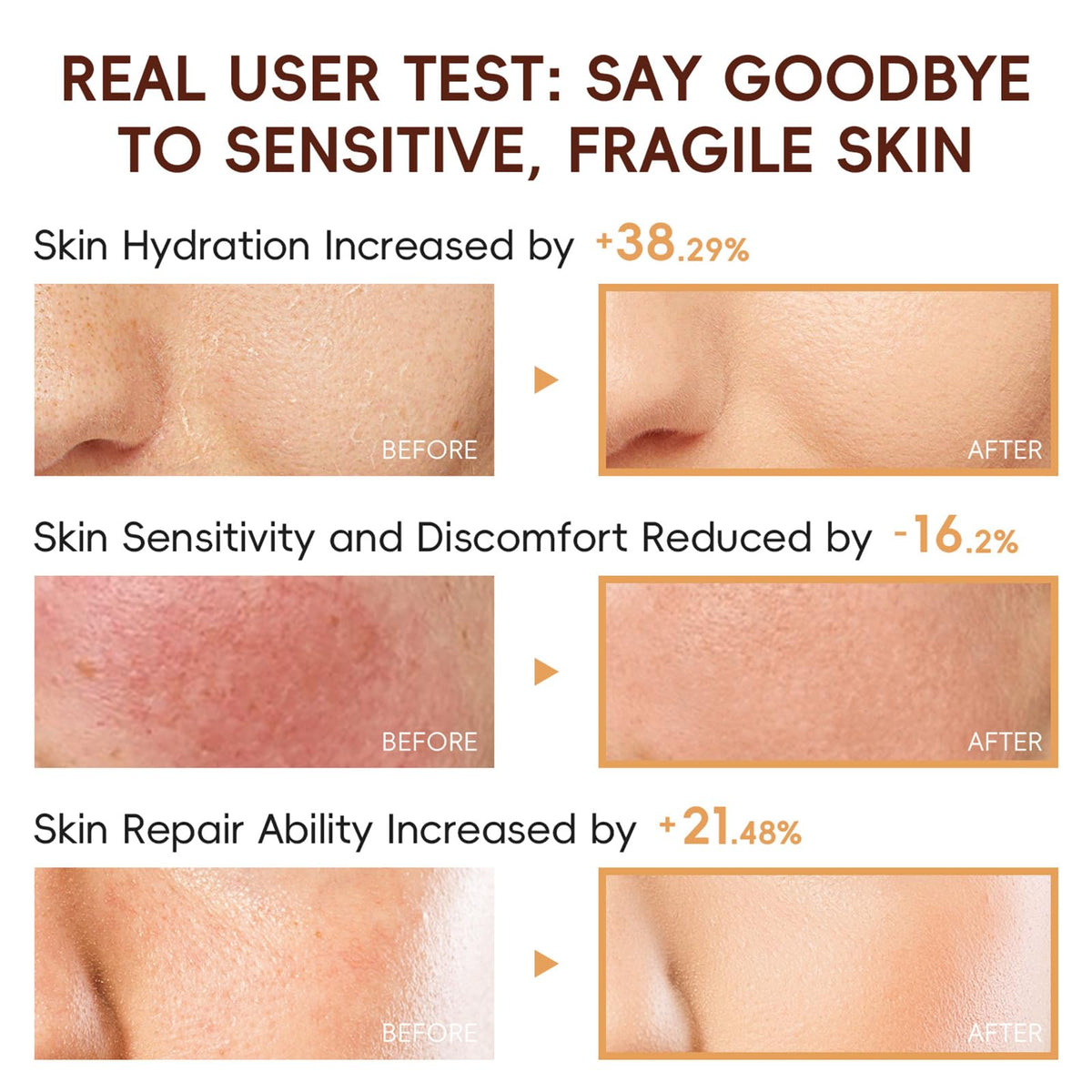 EONFAVE Rice Skincare Set eye cream: gentle care around the delicate eye area.