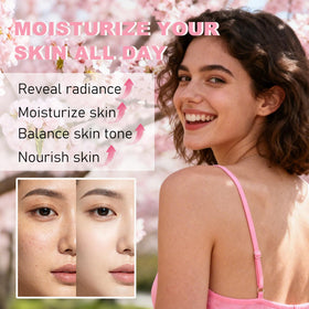 EONFAVE Sakura face cream jar nourishes and locks in moisture daily