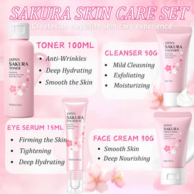 EONFAVE Sakura serum bottle delivering hydration and smoothness