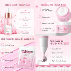 EONFAVE Sakura toner bottle offering lightweight hydration for all skin types