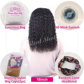 Eooma Headband Wig 180 density can be dyed and styled for versatility.