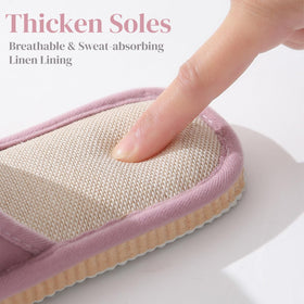 Eorbow 10-pack beige slippers ideal for travel with washable terry surface