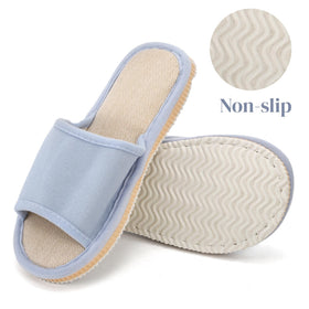Eorbow 10-pack pink slippers offering breathable comfort for spa or hotel settings