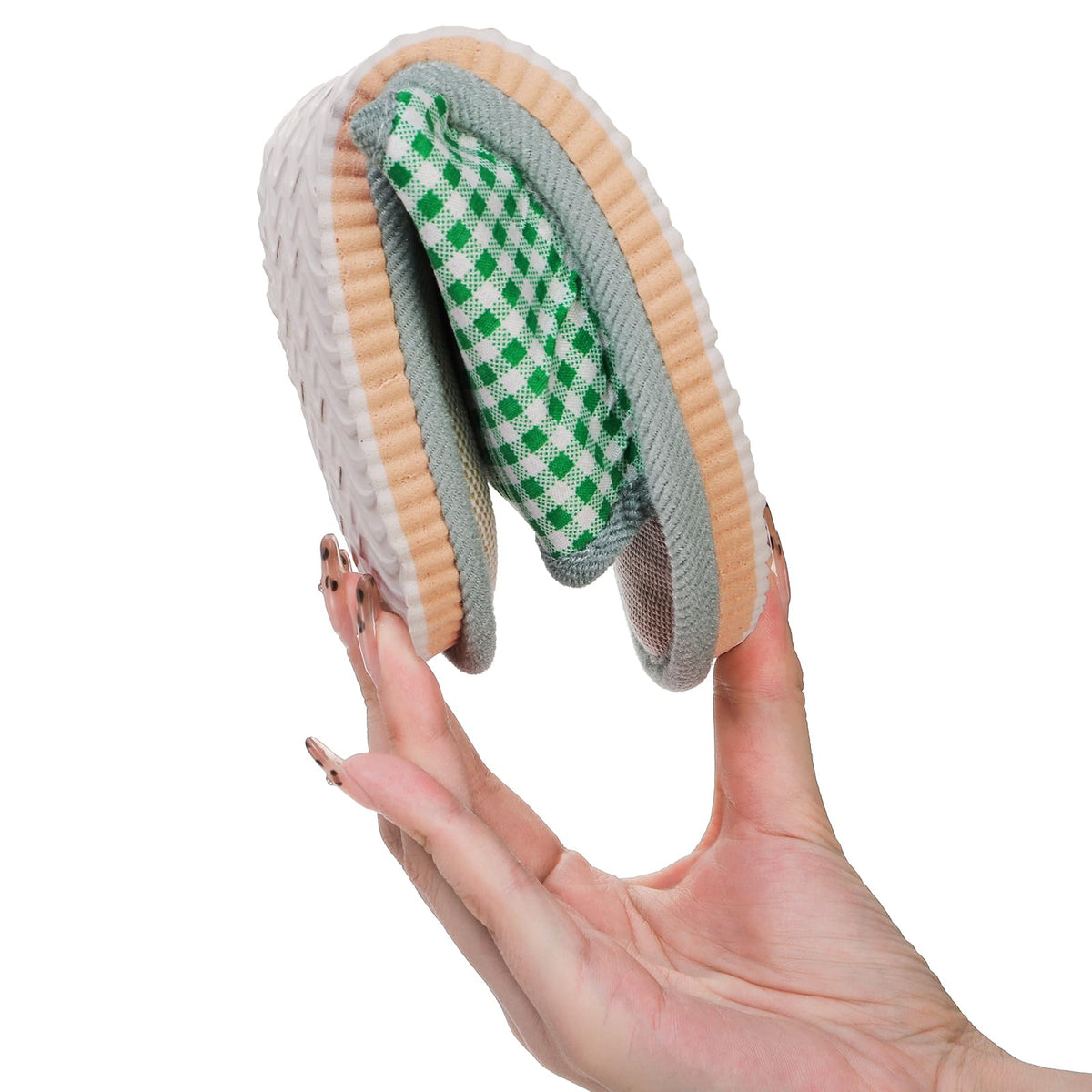 Eorbow disposable indoor slipper with thick sole for hotels