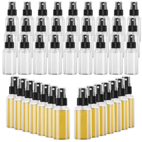 EPHECH 1oz clear spray bottle for travel with fine mist