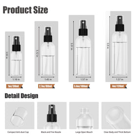 EPHECH leakproof 1oz bottle ideal for skincare samples on the go