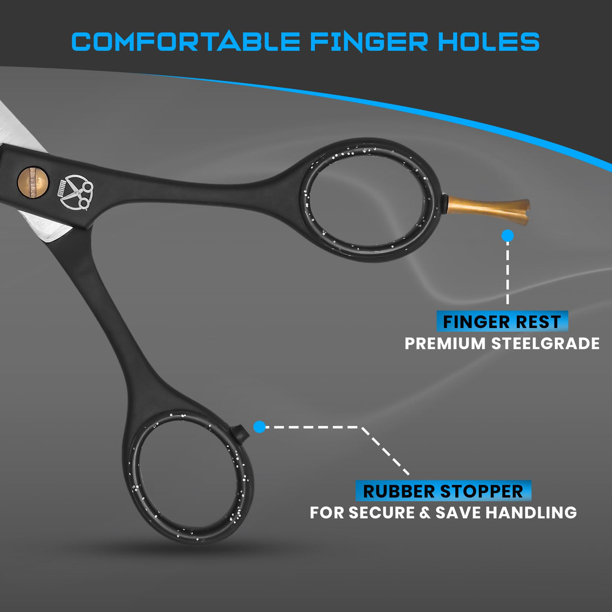 Epic Edge ergonomic handle design promotes comfortable, steady grooming sessions.