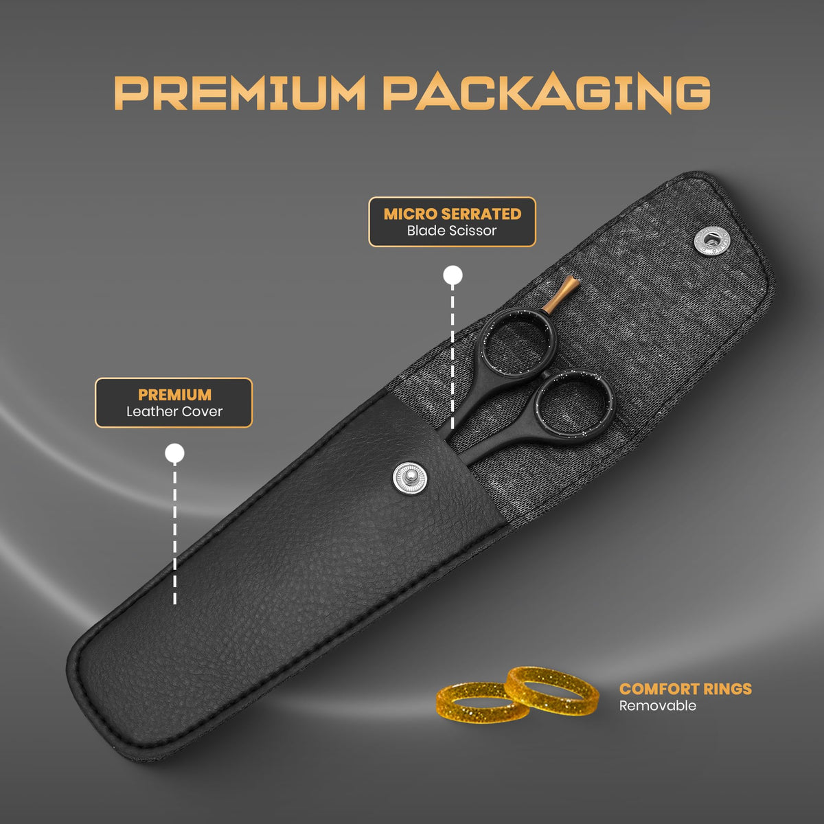 Epic Edge professional barber scissors deliver salon-grade results at home.