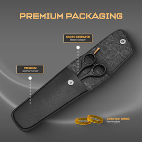 Epic Edge professional barber scissors deliver salon-grade results at home.