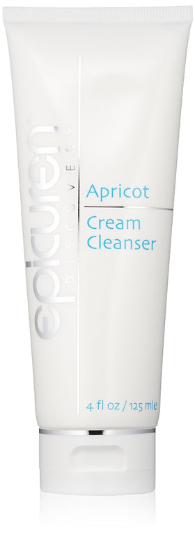 Epicuren Discovery Apricot Cream Cleanser bottle for gentle cleansing and makeup removal.