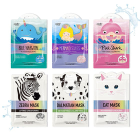 Epielle Blue Narwhal mask hydrates and lifts for a refreshed complexion.