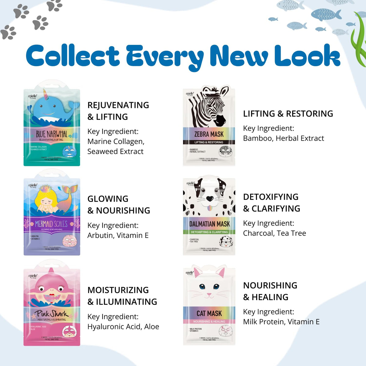 Epielle Cat mask nourishes dull, dehydrated skin with milk protein.