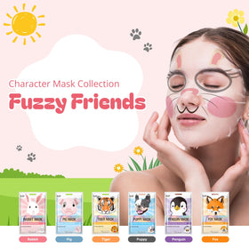 Epielle Penguin mask design adds fun and moisture for refreshed skin.