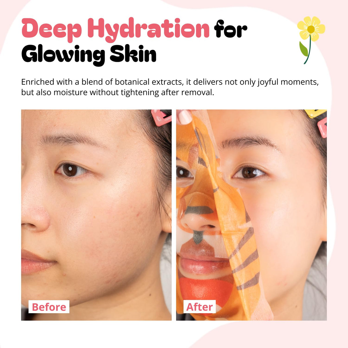 Epielle Puppy Mask with papaya and citrus to soothe and refine
