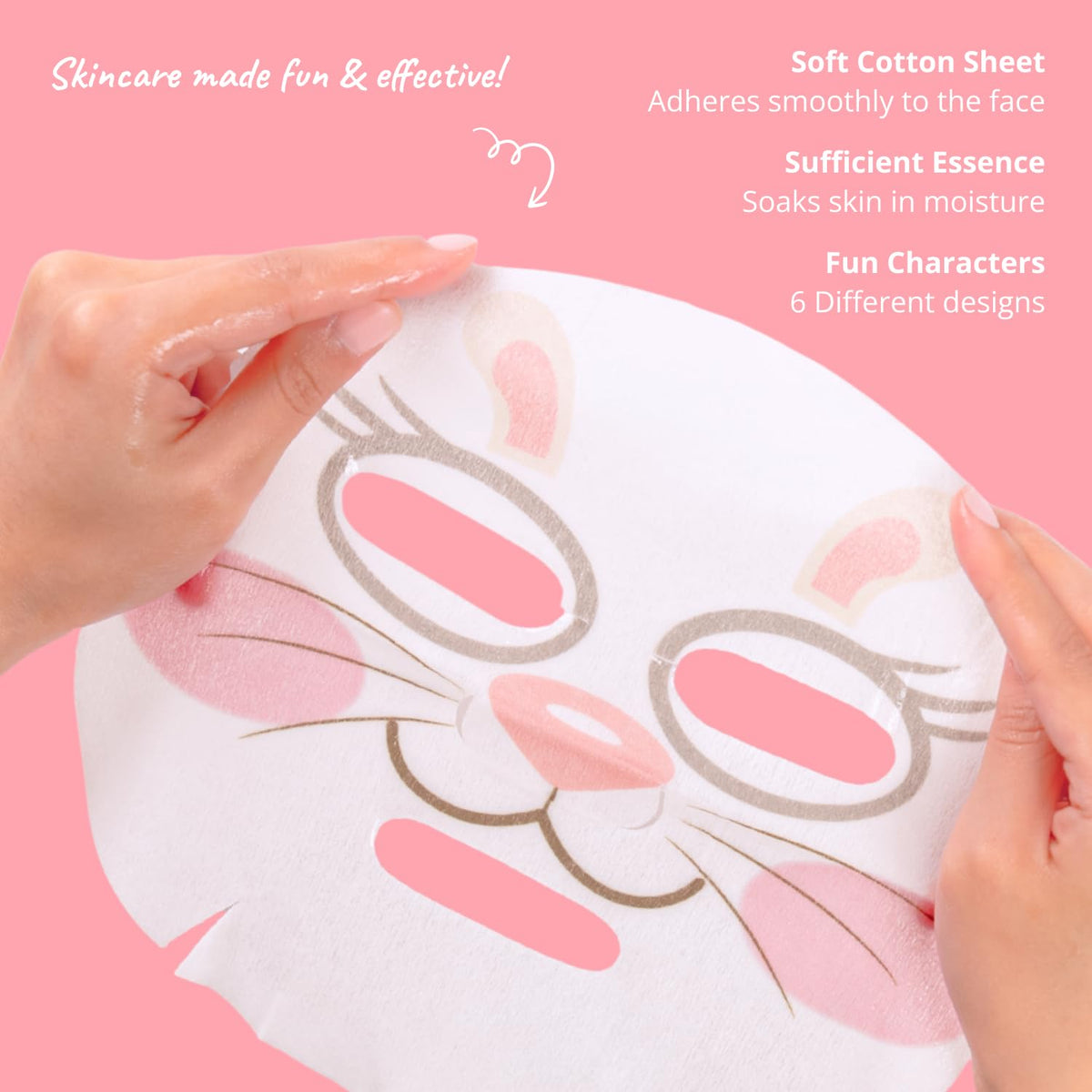 Epielle Tiger Mask with citrus and green tea to calm and restore the skin