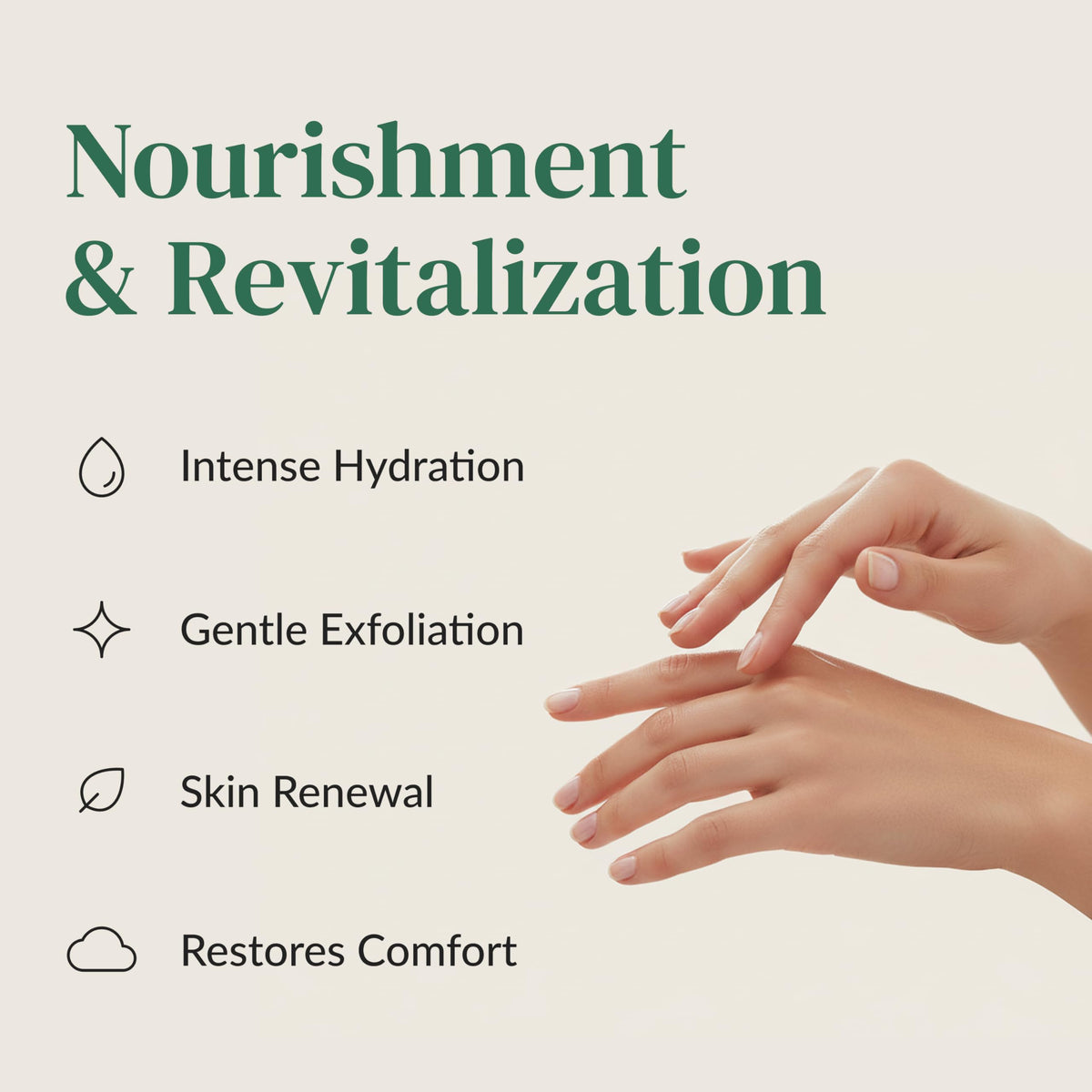 Epielle hemp rosemary extract close-up highlights natural nourishment